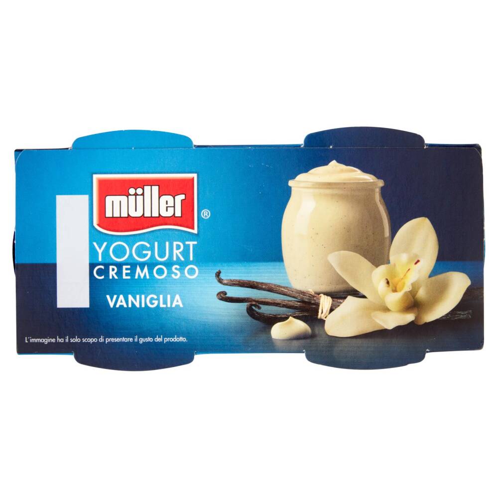 müller Yogurt Cremoso Vaniglia 2 x 125 g NonPesa it Spesa Online