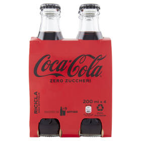 COCA COLA Zero Zuccheri Vap 4 X 200 Ml NonPesa It Spesa Online