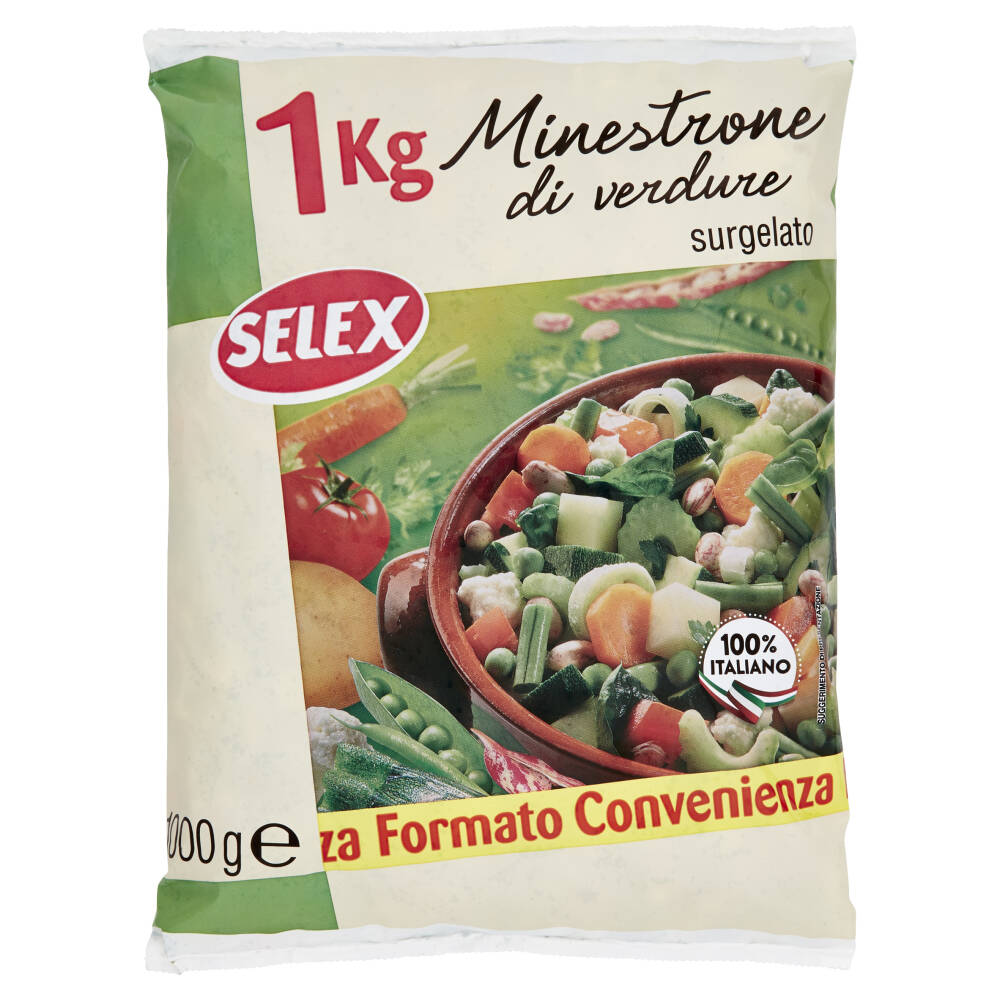 Selex Minestrone Di Verdure Surgelato Kg Nonpesa It Spesa Online