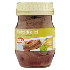 Selex Filetti Di Alici In Olio Di Oliva 90 G NonPesa It Spesa Online