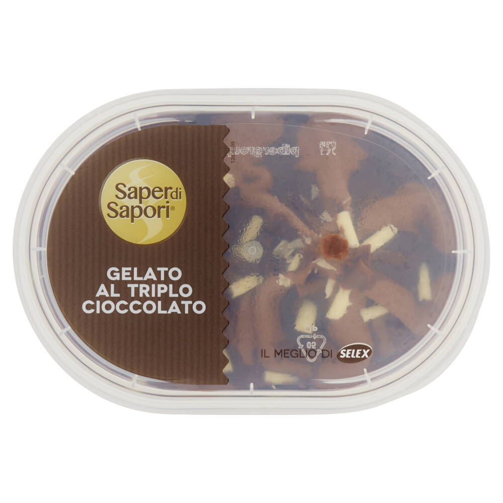 Selex Saper Di Sapori Gelato Triplo Cioccolato G Nonpesa It