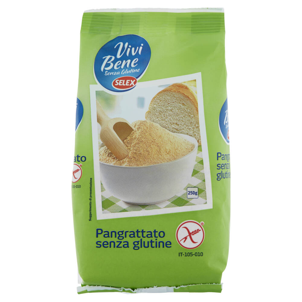 Selex Vivi Bene Senza Glutine Pangrattato Senza Glutine 250 G NonPesa