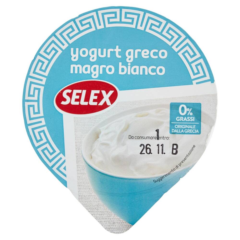 Selex Yogurt Greco Magro Bianco 170 G NonPesa It Spesa Online