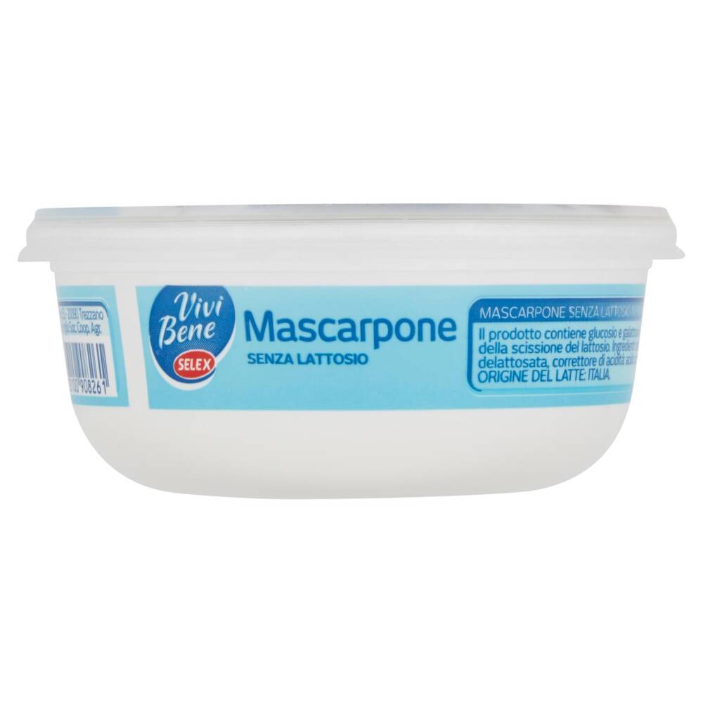 Selex Vivi Bene Mascarpone Senza Lattosio 250 G NonPesa It Spesa Online