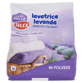 Selex Casa Bella Detersivo Per Lavatrice In Polvere Profumo Lavanda