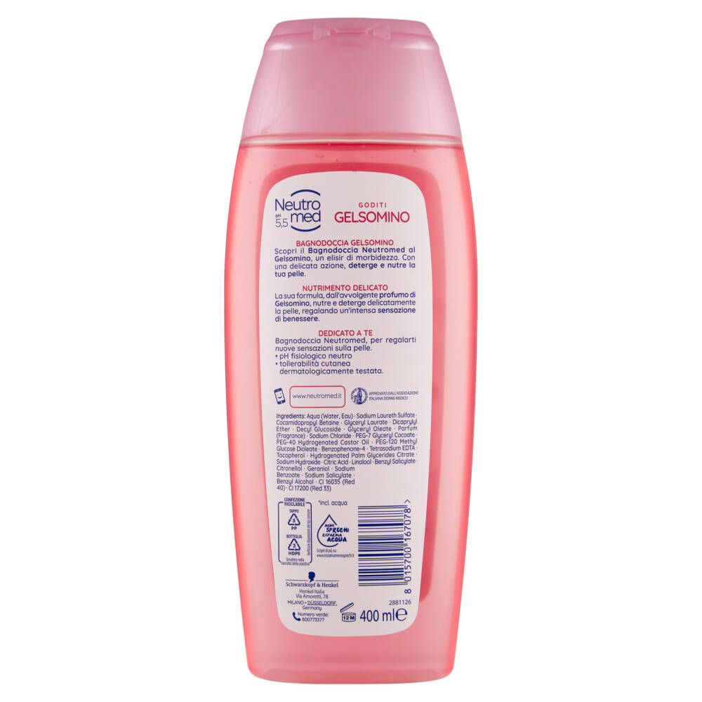 Neutromed PH 5 5 Gelsomino Bagnodoccia 400 Ml NonPesa It Spesa Online