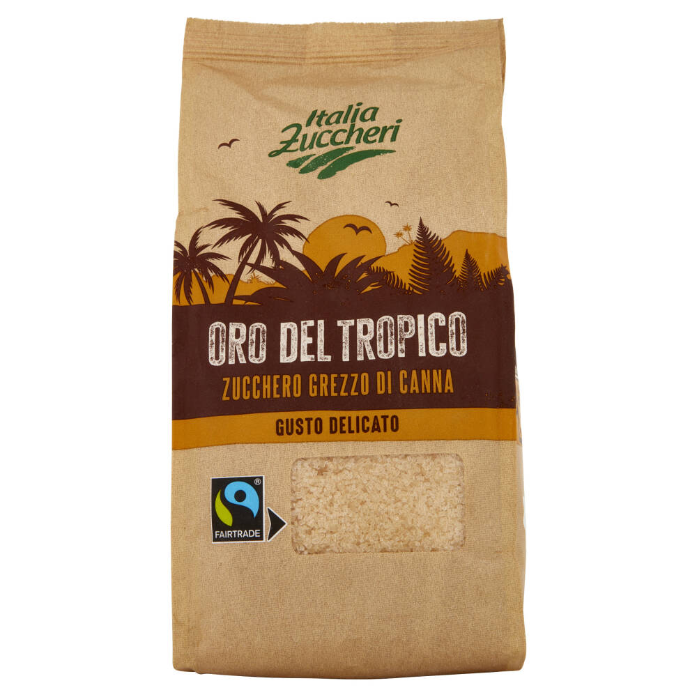 Italia Zuccheri Oro Del Tropico Zucchero Grezzo Di Canna 1 Kg NonPesa