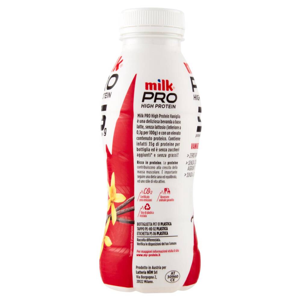 Milk Pro High Protein G Vaniglia G Nonpesa It Spesa Online