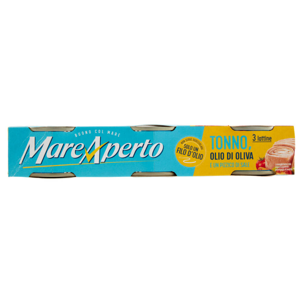 Mare Aperto Tonno Con Solo Un Filo D Olio 3 X 60 G NonPesa It Spesa