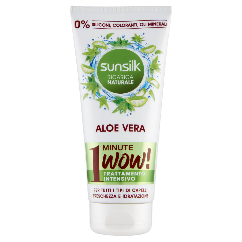 Sunsilk Ricarica Naturale Aloe Vera 1 Minute Wow Trattamento Intensivo