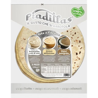 Piadillas Piadine Tris di Farine 270 g
