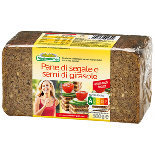 Pane di Segale e semi di Girasole Mestemacher 500 g