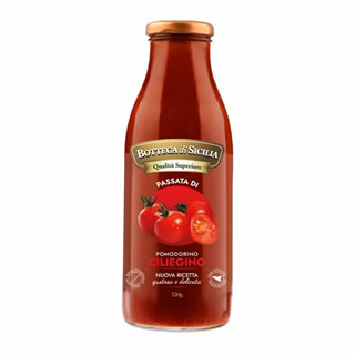 Bottega di Sicilia Salsa di Pomodoro Ciliegino Rosso 520 g