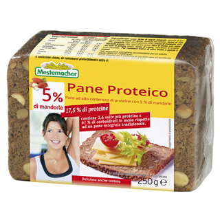 Pane Proteico Mestemacher con 5% di Mandorle 250 g