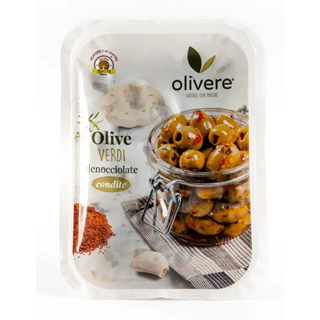 Sinisi Olive Verdi denocciolate condite piccanti 200 g