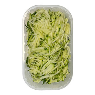 Zucchine tagliate alla julienne