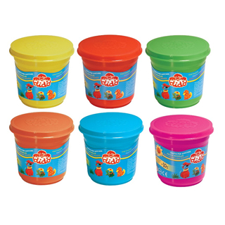 FILA Didò 1 Barattolo da 220g, colori assortiti di plastilina modellabile