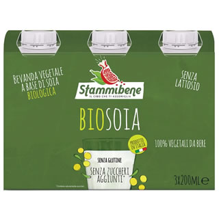 Stammibene Latte di Soia BIO 200ml x 3