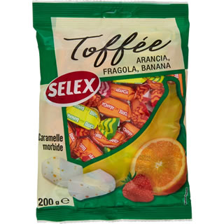 Selex Camamelle Toffèe alla Frutta 200 g