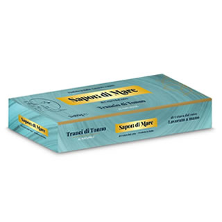 Sapori di Mare Tranci di Tonno al Naturale 3 x 80 g