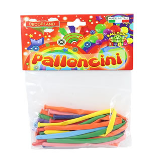 Palloncini modellabili colori assortiti 12pz