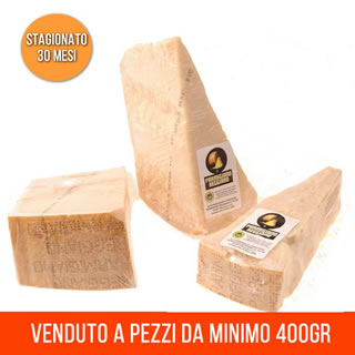 Parmigiano Reggiano pretagliato - Stagionato 30 mesi
