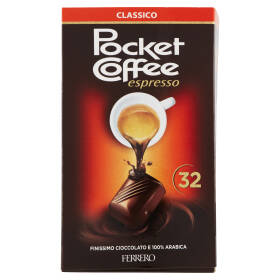 Pocket Coffee espresso Classico 32 Pezzi 400 g
