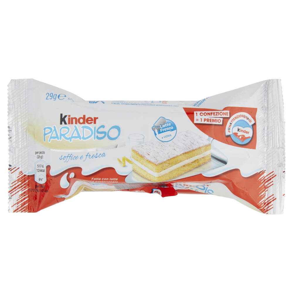 Kinder Paradiso 4 x 29 g | NonPesa.it - Spesa Online