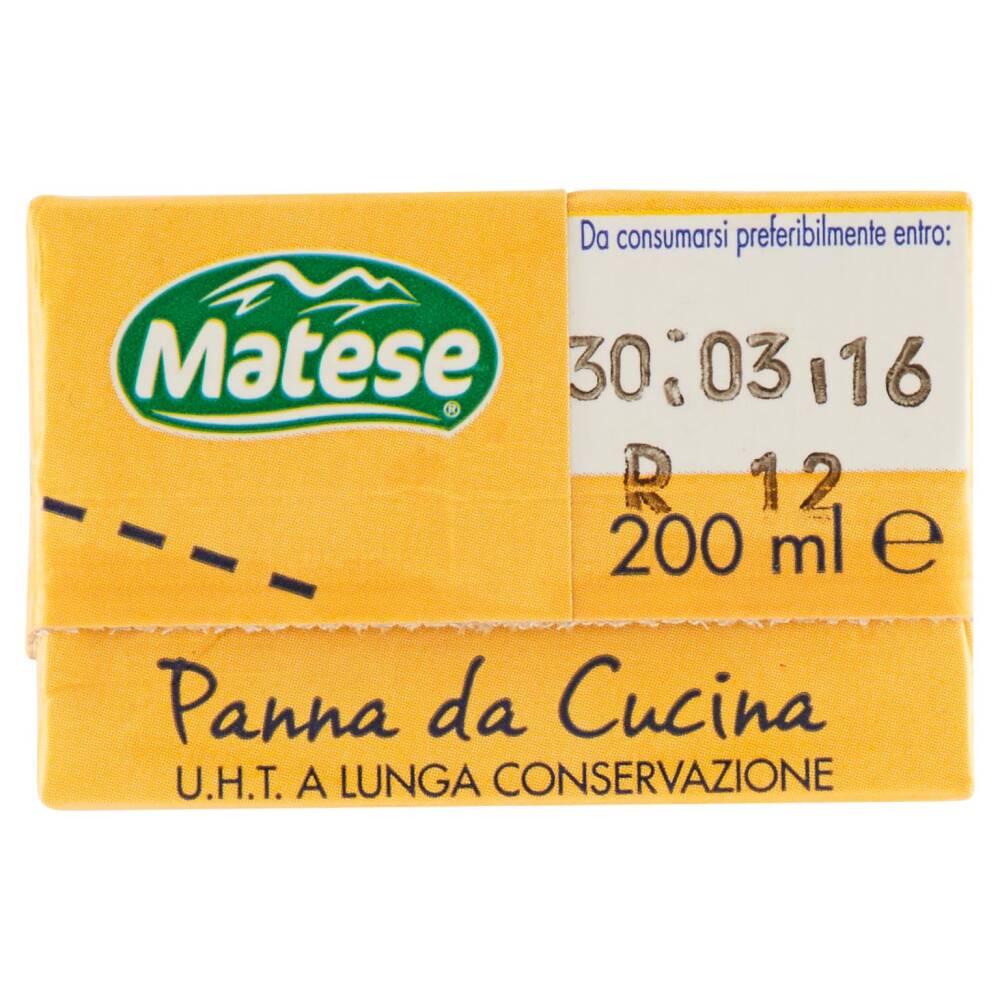 Matese - Panna da Cucina - Cooking Cream (200 ml)