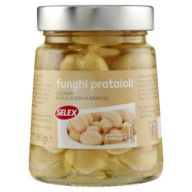 Selex Funghi Prataioli Coltivati in Olio di Semi di Girasole 280 g