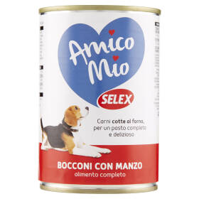 Selex Amico Mio Cane Bocconi con Manzo 400 g