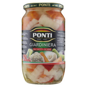 Ponti Giardiniera all'Aceto di Vino 700 g