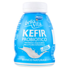bella vita Kefir Probiotico Senza Lattosio Bianco Naturale 200 g 