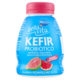 bella vita Kefir Probiotico Senza Lattosio Guava ∙ Pompelmo Rosa 200 g