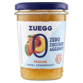 Zuegg Zero Zuccheri Aggiunti* Pesche 220 g
