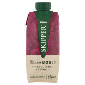 Zuegg Skipper Senza zuccheri aggiunti* Frutti del Bosco 330 ml