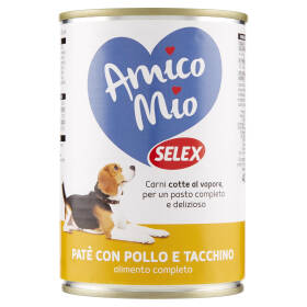 Selex Amico Mio Cane Paté con Vitello e Verdure 400 g