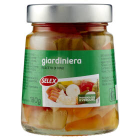 Selex Giardiniera Aromatizzata con Aceto di Vino 300 g