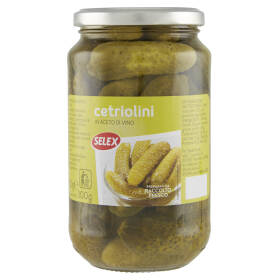 Selex Cetriolini Aromatizzati con Aceto di Vino 560 g