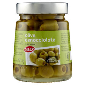 Selex Olive Verdi Denocciolate in Salamoia 300 g