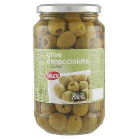 Selex Olive Verdi Denocciolate in Salamoia 560 g