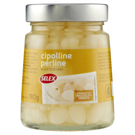 Selex Cipolline Perline Aromatizzate con Aceto di Vino 300 g