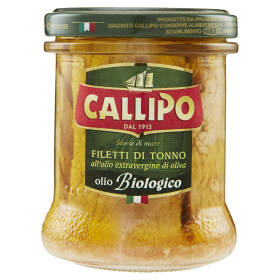 Callipo Filetti di Tonno all'olio extravergine di oliva Biologico 175 g