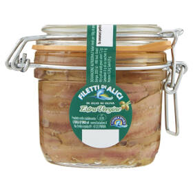 L'Isola d'Oro filetti di Alici in Olio di Oliva Extra Vergine 235 g