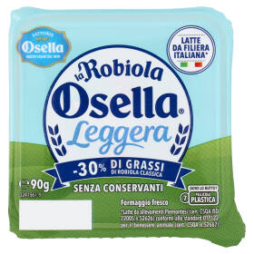 Fattorie Osella Robiola Leggera formaggio fresco 90 g