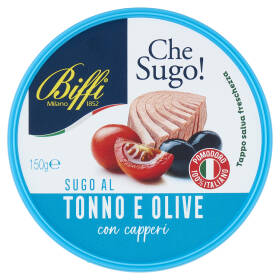 Biffi Che Sugo! Sugo al Tonno e Olive con capperi 150 g