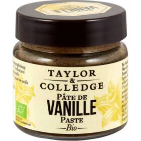 Taylor & colledge pasta di vaniglia biologica 65 g