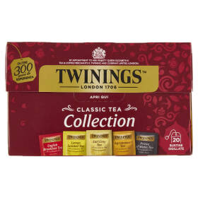 Twinings Tè Classici Collection Confezione assortita con 5 diversi tè neri 20 filtri The 40 g