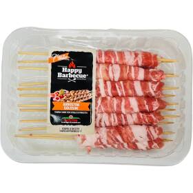 Arrostini Golosini tenera carne con sfoglie di pancetta Happy Barbecue