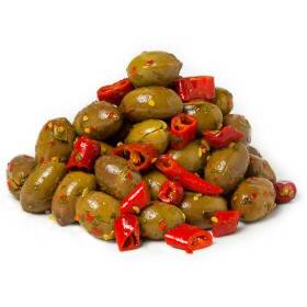 Olive rosate piccanti